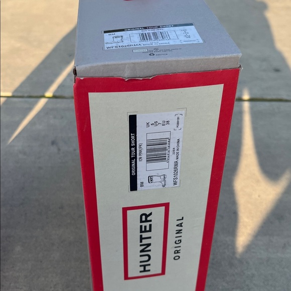 Hunter rain boots Ion matte bright Pink original short 7 silver buckle - Picture 12 of 12